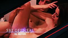 emo teen goth sucks headmaster deep cum swallow uniform