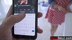 stepgranny's big tits pornstar past shocks young lover