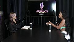 Vicky Menage's Emotional Twin Menage in Sheer Red Passion