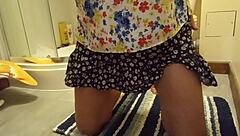 check this non-stop pee in panties wetting compilation