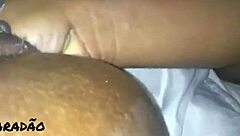 Fisting deep into ebony's juicy pussy 😈💦