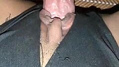 two cocks stuffing her tight shaved pussy creampie