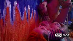 Tattooed Babe Endures Deepthroat Facefuck And Homemade Anal On Desk