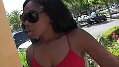 Hottest ebony babe's big ass tits hardcore wank bait