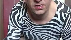 mark wright begs man to fill his mouth while mate films