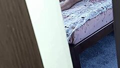 stepmom spots my masturbation frenzy and helps explode cum everywhere