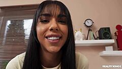 Suggestive Voyeur Checks Athletic Russian's Piercing Pussy History