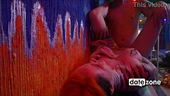 Tattooed Babe Endures Deepthroat Facefuck And Homemade Anal On Desk