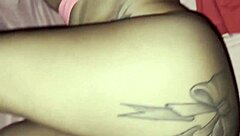 horny girl and guy share bed for intense fuck