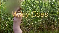 innocent young wife risks first nude outdoor adventure thrill