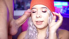 Colombian BBW's Cute Face Lips Wrapped Around Cock Daily