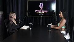 Vicky Menage's Emotional Twin Menage in Sheer Red Passion