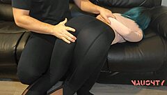 curvy teen rides cock proving self defense lessons fail hard