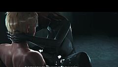 zombie fucks like a monster pounding hard with massive cock and cumshot explosion