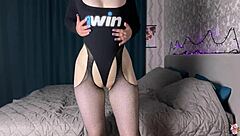 Caught busty babe taking nudes fucked hard blowjob spanking facial cum