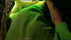 catwoman's latex gloves fishnets stockings night fetish depraved cum orgy adventure pov