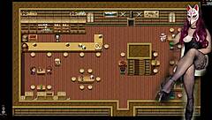 busty blonde barmaid celina groped hard in public stripping and rough play