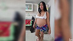 i can't resist a quickie kitchen fuck with big titted colombian kelly