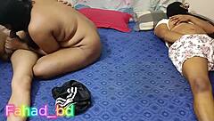 fucking sexy wife doggy with sali in hot threesome opener