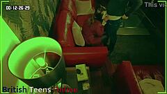 Voyeur spies sexy student fucking teacher bent over in homemade session