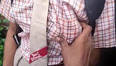 fuck this tiny schoolgirl straight after classes!