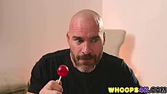 Halloween Dick or Treat? Shy Asian Teen DEEPTHROATS Monster Cock!