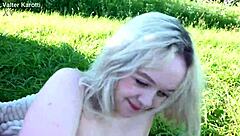 Cute Eva Barbie Outdoor Hard Anal Ass Destruction