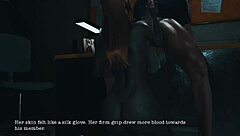 zombie fucks like a monster pounding hard with massive cock and cumshot explosion