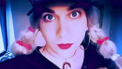 Veronica Mix's Alien Tranny Ass Shake in Panties