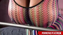 chocolate babe maserati xxx stuffs tight pussy deep with huge toys screaming orgasm