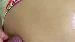 visiting busty latina madrastra's room ends in intense doggystyle pounding