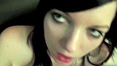 nervous babe tries first facial after wild sex