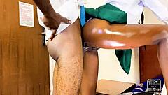 school hours quickie bent over doggystyle rough pussy pounding