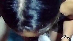 she can't hold back her urges even with a boyfriend around