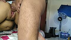 Teasing Cuckold Watches Big Black Cock Rough Fuck