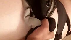 every now and then she takes control and rides it home deep