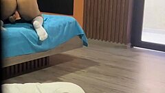 hot pervert surprises big ass babe in uniform for anal fun