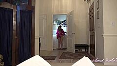 imagine your busty 50yo hairy aunt judy stroking you off pov