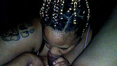 Hood Rat Delivers Ass Fisting Blowjob Facial Cumshot