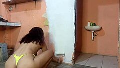 Kinky Stepmom Seduces Young Painter In Real Lesbian Heat