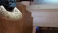 couple caught spying on hidden living room cam