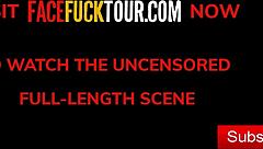 Massive Tits Latina Slut Face Fucked Rough POV