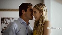 Blonde babe lily larimar rides nathan bronson sensually