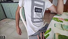 big titted italian gardener pays busty spanish babe in natural moans