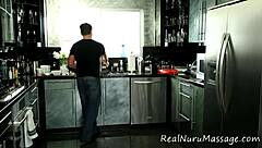 Kinky Asian Masseuse Gulps Massive Cum In Mouth!