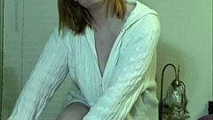 girl next door babe rides fuck machine to intense orgasm