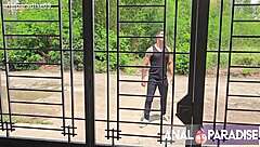 step brother-in-law sneaks anal pounding while unaware husband nearby