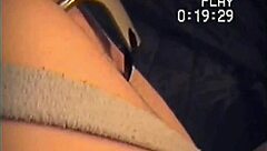 hey bisexual amateur tied up takes anal with scraper handle and vibrating dildo