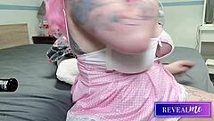 Busty curvy milf teases with toys orgasm