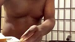 llamasr big black cock tits kitchen banana food play